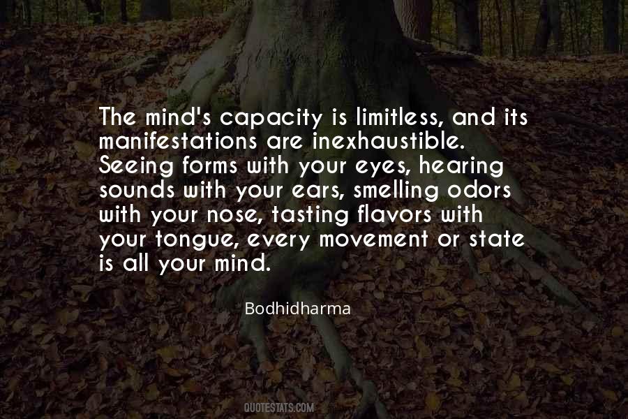 Quotes About Manifestations #1088742