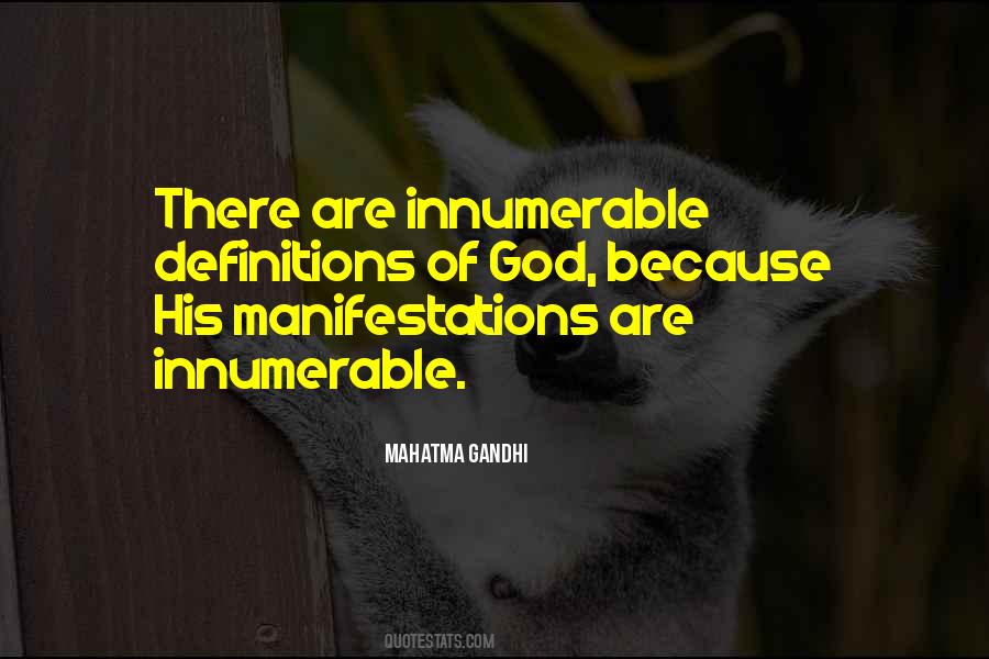 Quotes About Manifestations #1423091