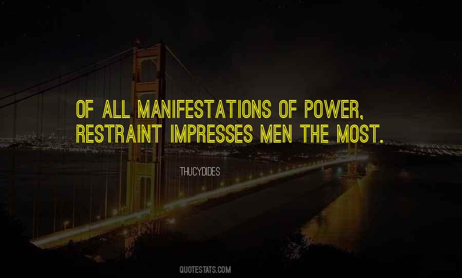 Quotes About Manifestations #1503455