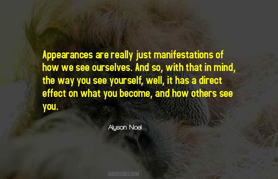 Quotes About Manifestations #1798959