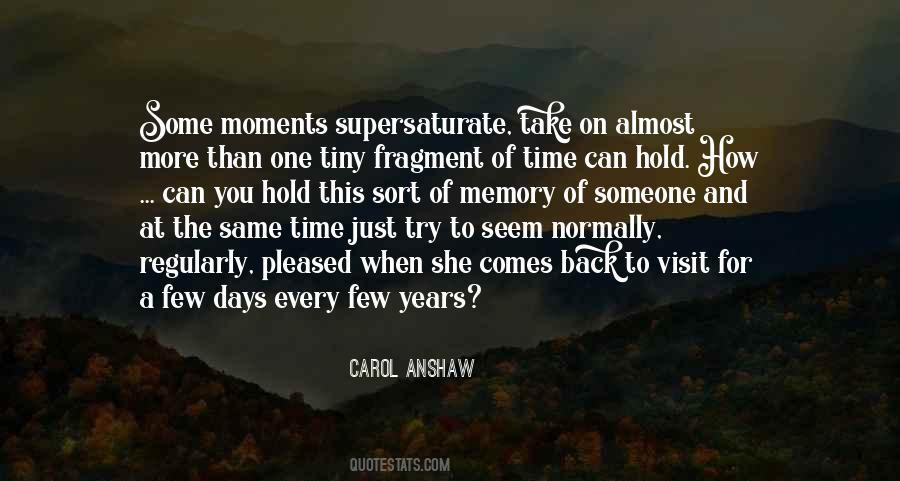 Carol Anshaw Quotes #1501285