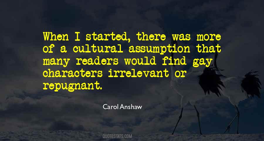 Carol Anshaw Quotes #798272