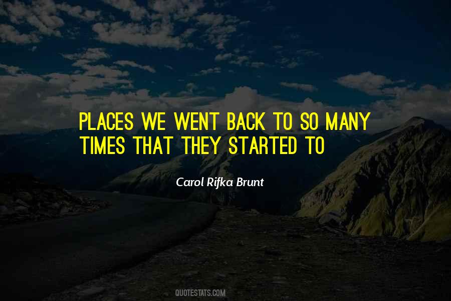 Carol Rifka Brunt Quotes #1315513