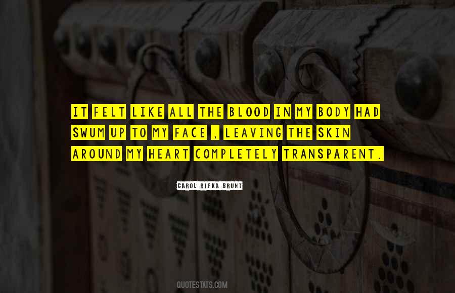 Carol Rifka Brunt Quotes #1674777