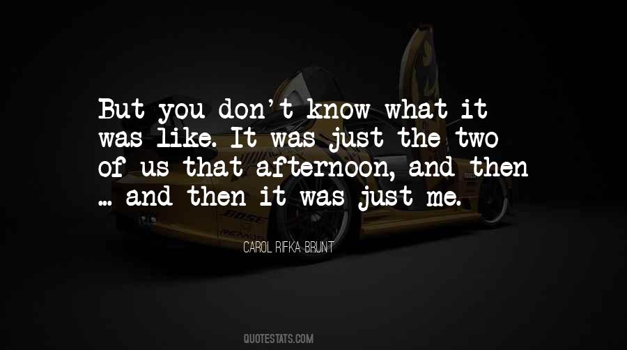 Carol Rifka Brunt Quotes #219868