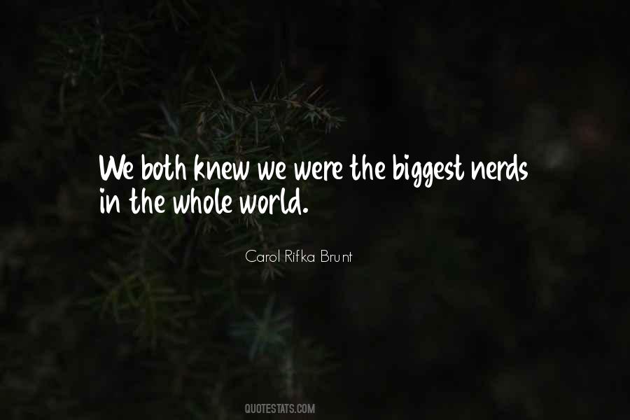 Carol Rifka Brunt Quotes #359128