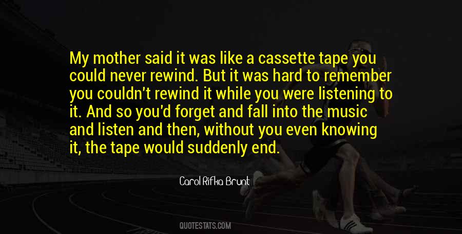 Carol Rifka Brunt Quotes #420675