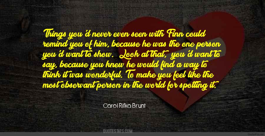 Carol Rifka Brunt Quotes #988887