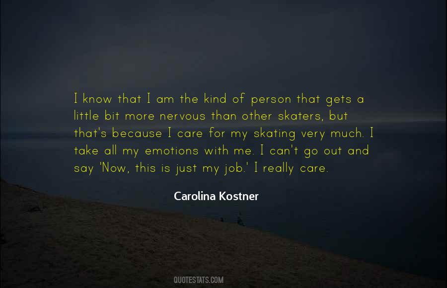 Carolina Kostner Quotes #553080
