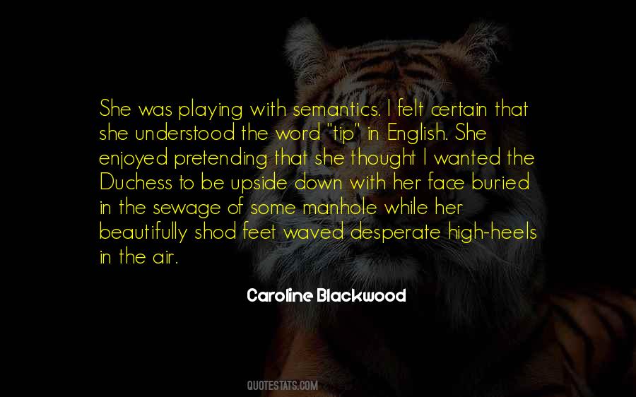 Caroline Blackwood Quotes #791986
