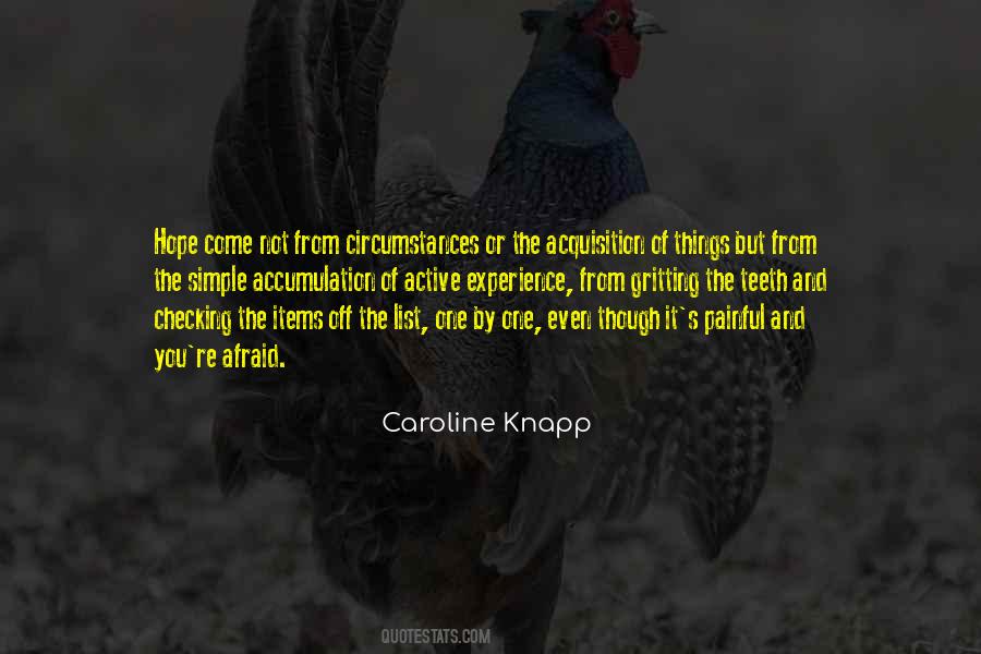 Caroline Knapp Quotes #175970