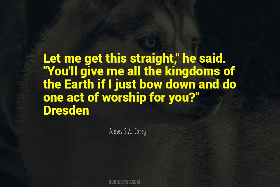 Quotes About Dresden #93788