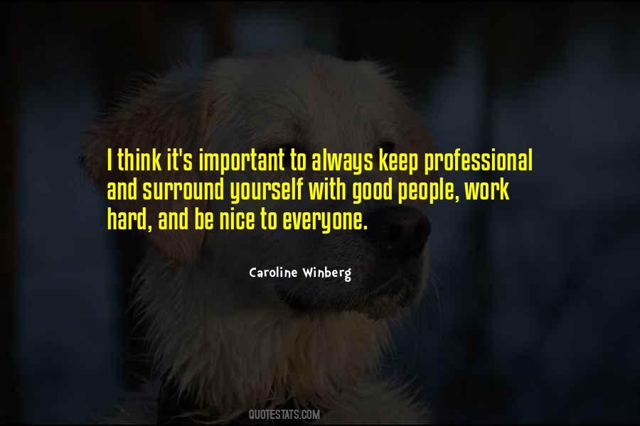 Caroline Winberg Quotes #1438043