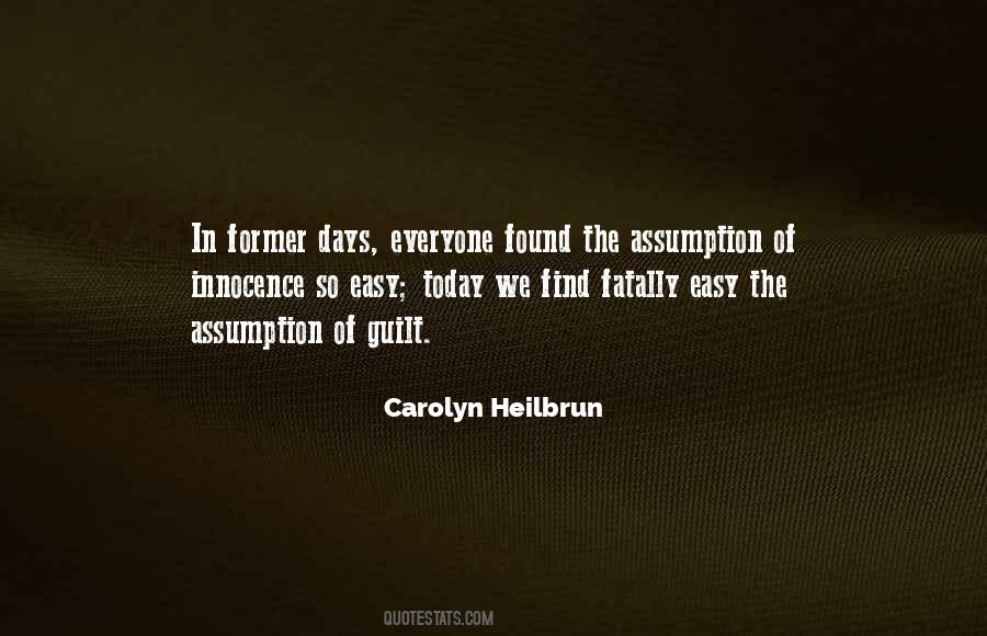 Carolyn Heilbrun Quotes #75306