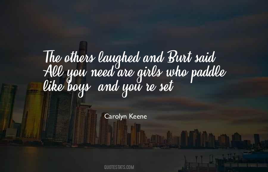 Carolyn Keene Quotes #106510