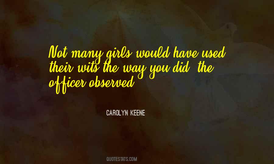 Carolyn Keene Quotes #1523845