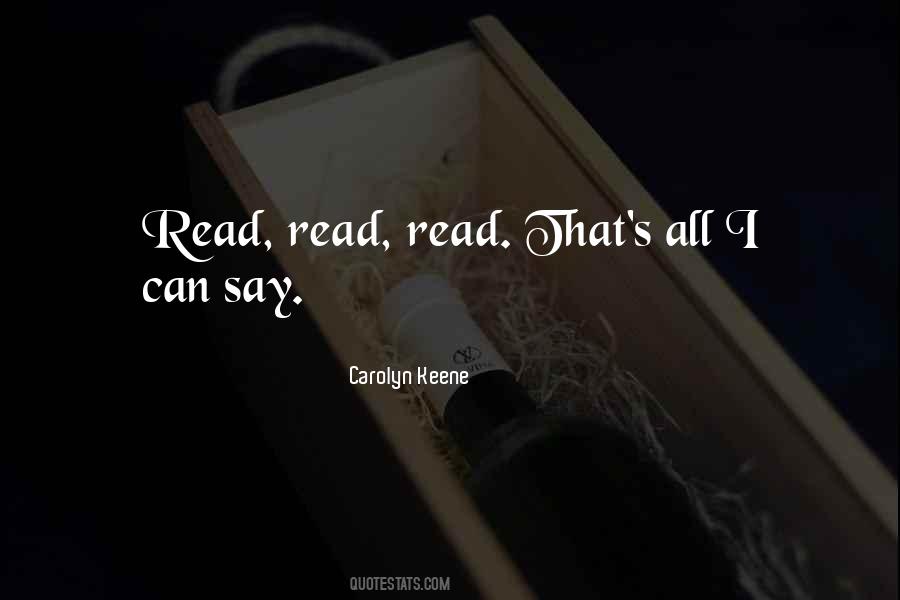 Carolyn Keene Quotes #1830962