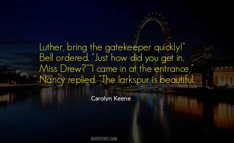 Carolyn Keene Quotes #890595