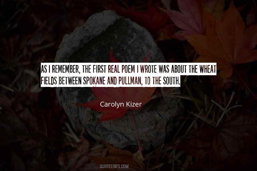 Carolyn Kizer Quotes #215401