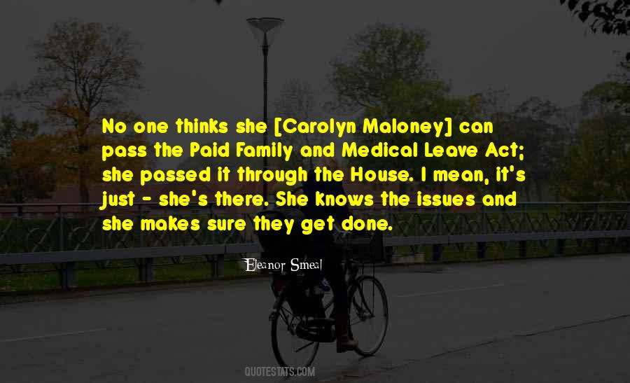 Carolyn Maloney Quotes #934825