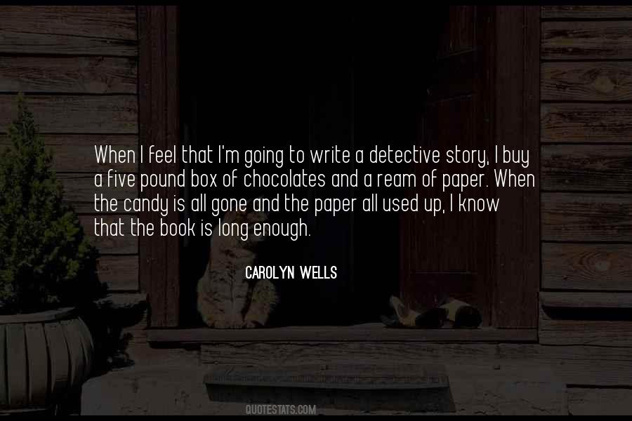 Carolyn Wells Quotes #962657