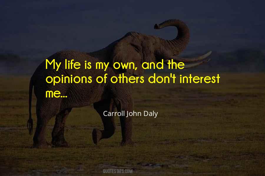 Carroll John Daly Quotes #1012110