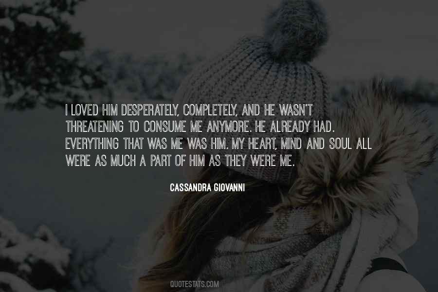 Cassandra Giovanni Quotes #83315