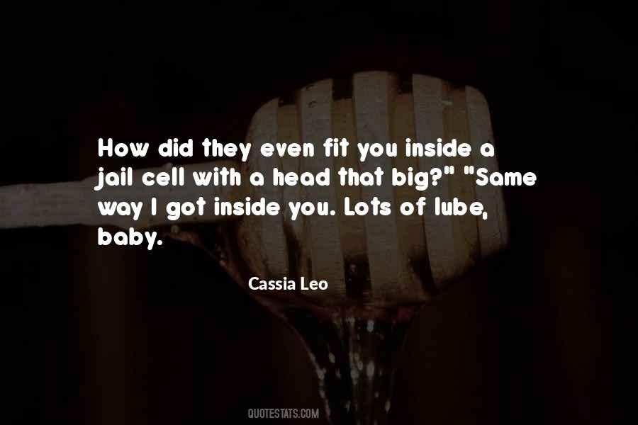 Cassia Leo Quotes #1511506