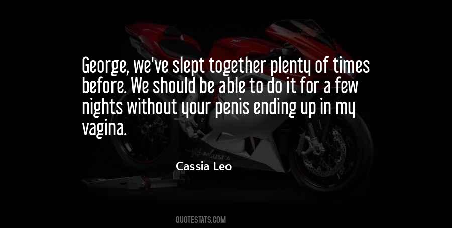Cassia Leo Quotes #1512002