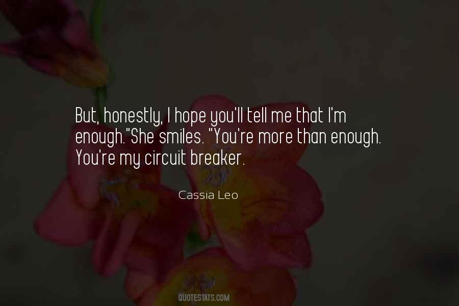 Cassia Leo Quotes #868216