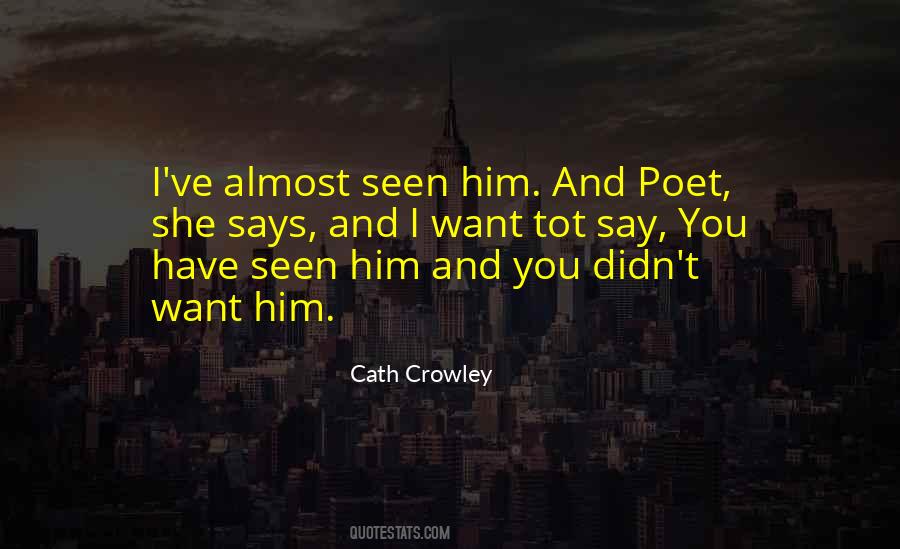 Cath Crowley Quotes #540054