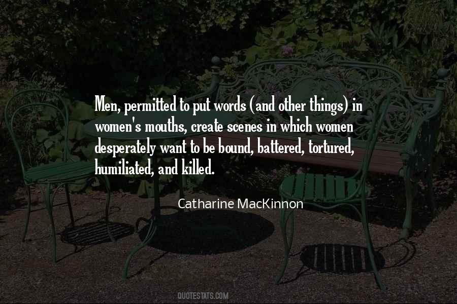 Catharine Mackinnon Quotes #337943