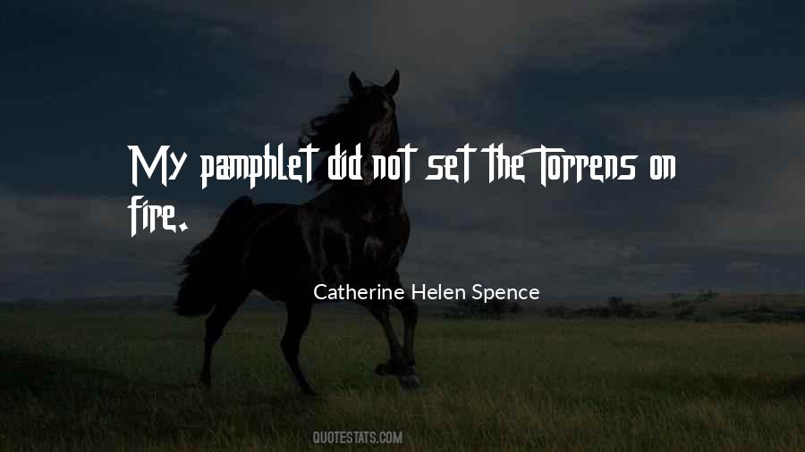 Catherine Helen Spence Quotes #1776584