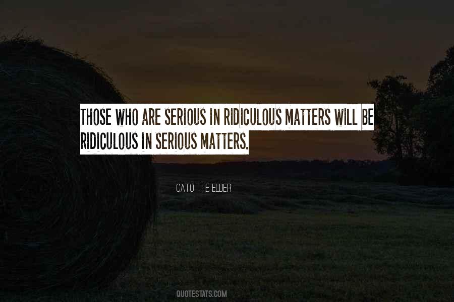 Cato The Elder Quotes #1086014