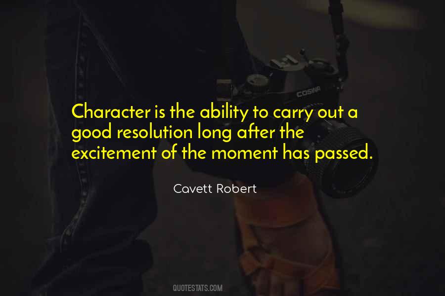 Cavett Robert Quotes #1826692