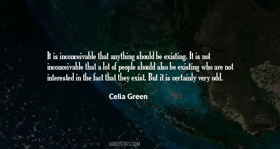 Celia Green Quotes #715452