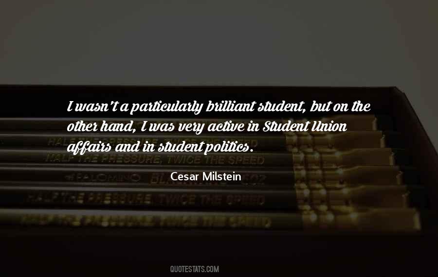 Cesar Milstein Quotes #1557862