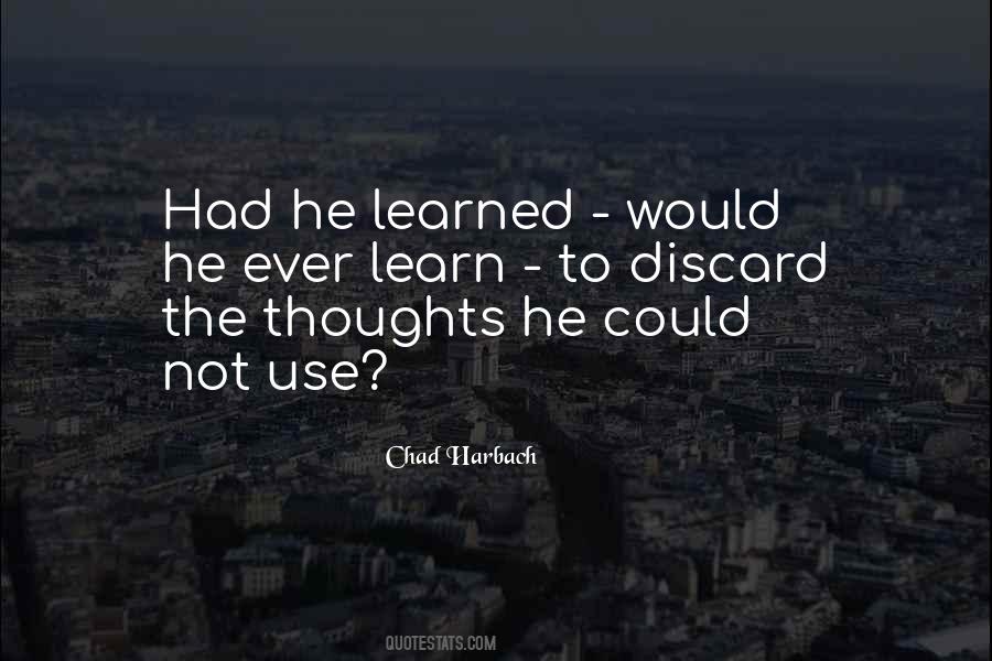 Chad Harbach Quotes #878130