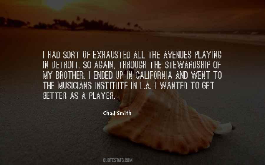 Chad Smith Quotes #496516