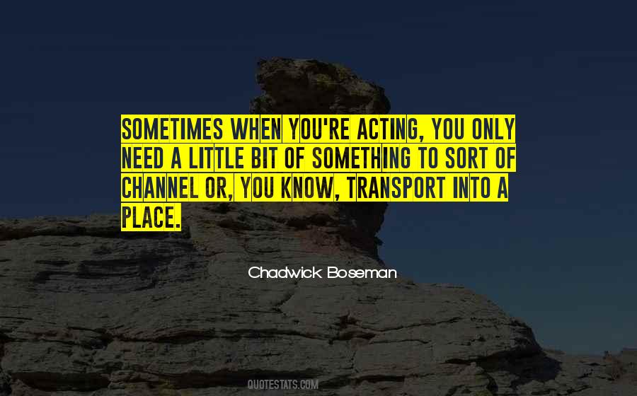 Chadwick Boseman Quotes #343678