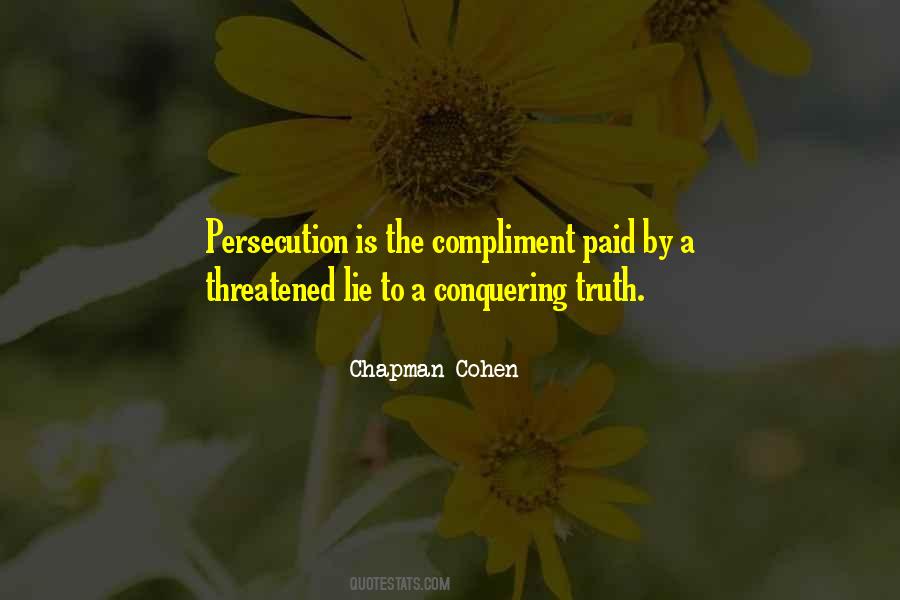 Chapman Cohen Quotes #984763