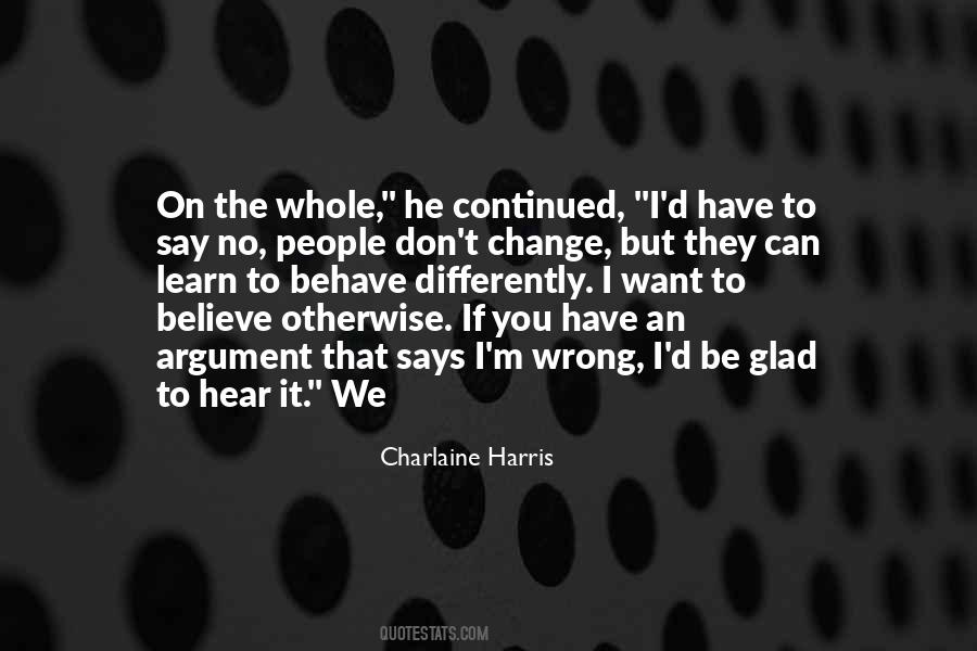 Charlaine Harris Quotes #459196