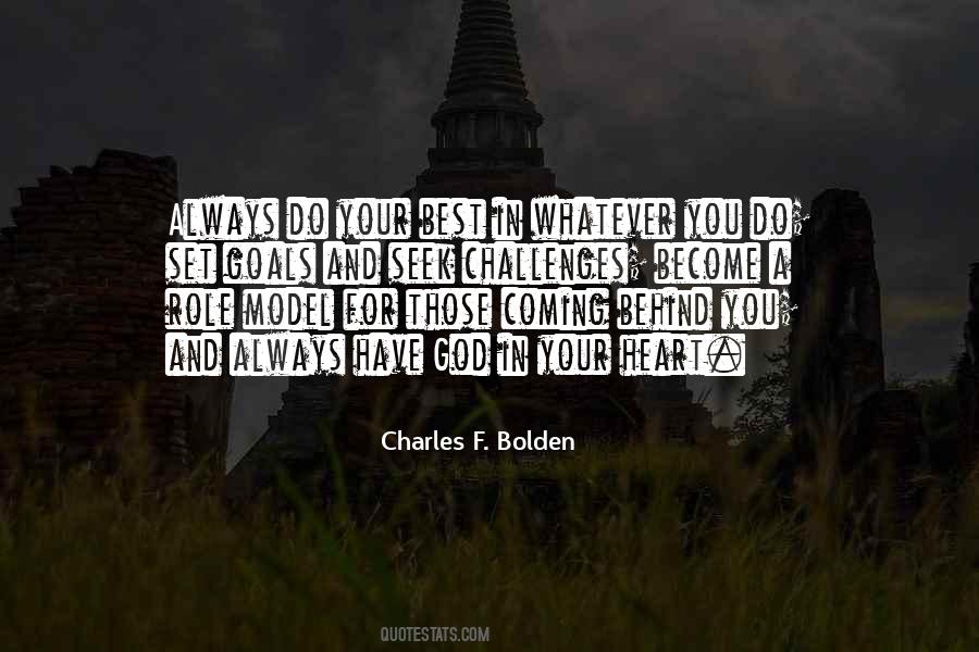 Charles Bolden Quotes #1497235