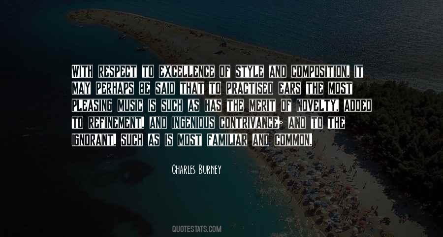 Charles Burney Quotes #1774395