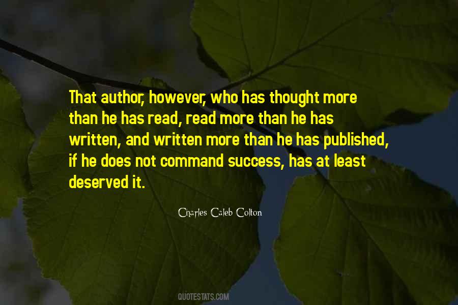 Charles Caleb Colton Quotes #204099