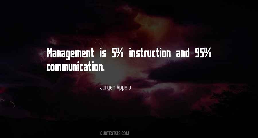 Quotes About Management Communication #1820750