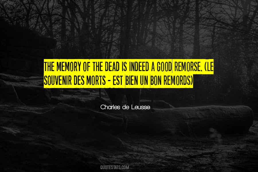 Charles De Leusse Quotes #771640