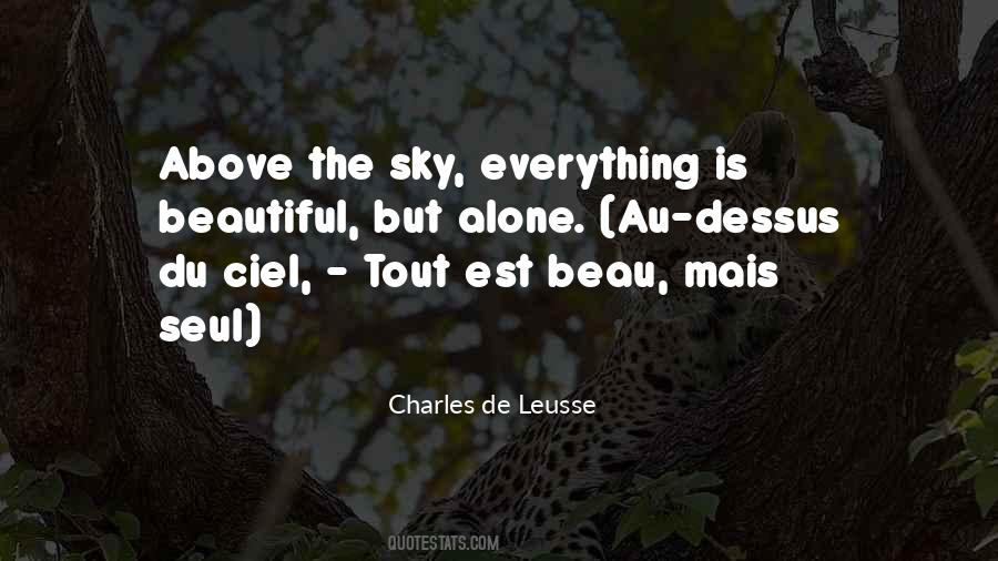 Charles De Leusse Quotes #859091