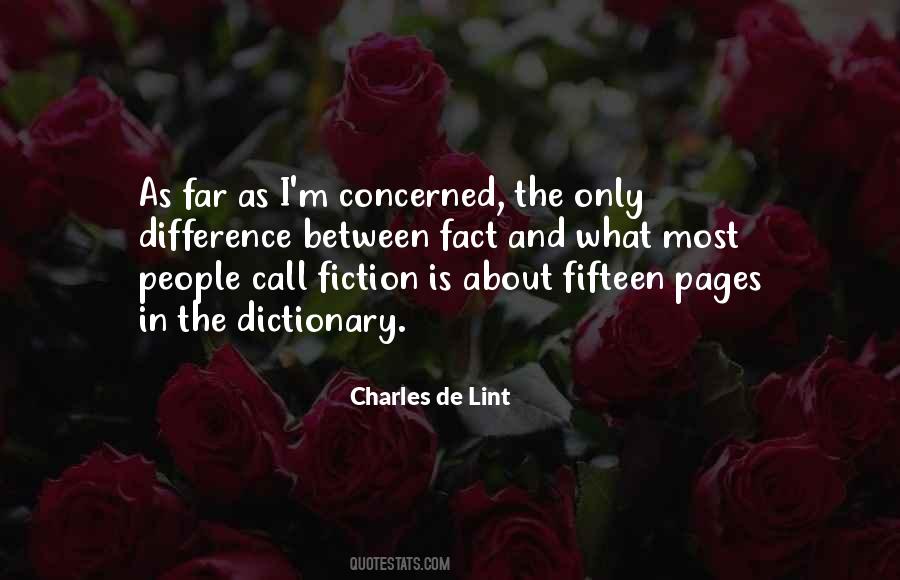 Charles De Lint Quotes #30220