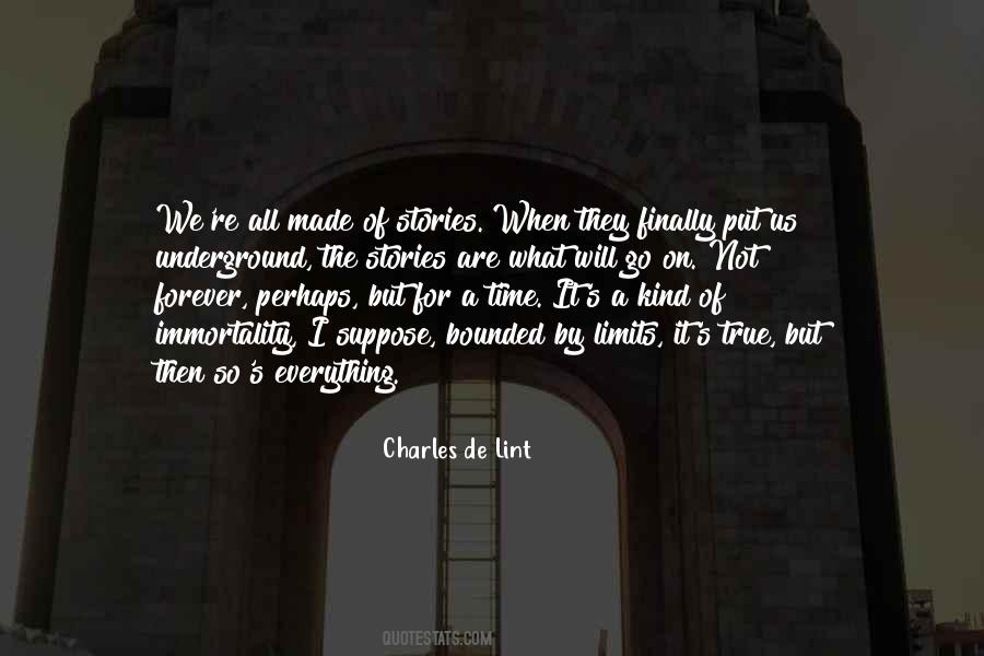 Charles De Lint Quotes #392762